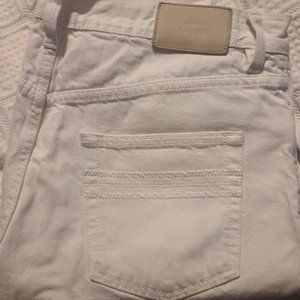 White lacosta jeans, size33.34 l